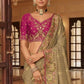Hits Pure Soft Silk Weaving Embroidery Saree Elegant Festive Party Wear