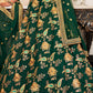 Deep Green Art Silk Lehenga Choli with Thread, Zari,Dori & Sequins work