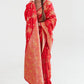 Imperial Red Zari Woven Banarasi Silk Saree