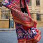 Berry Blue Patola Printed Viscose Silk Saree