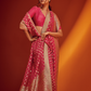 Timeless Solid Woven Saree in Viscose Georgette Fabric