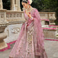 Blush Pink Silk Bridal Lehenga with Heritage Elephant & Peacock Embroidery