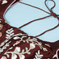 Coffee Brown Georgette Designer Lehenga Choli with Zari, Sequins & Thread work
