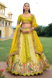 Fancy_silk_lehenga_with_embroidery_and_cut_work_border_1 - LaVante Fashion
