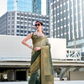Handloom Modal Silk with Pichwai Digital Print & Zari Weaving - LaVante Fashion
