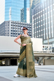 HandloomModalSilkwithPichwaiDigitalPrint_ZariWeaving_30 - LaVante Fashion