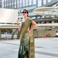 Handloom Modal Silk with Pichwai Digital Print & Zari Weaving - LaVante Fashion