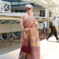 Handloom Modal Silk with Pichwai Digital Print & Zari Weaving - LaVante Fashion