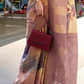 Handloom Modal Silk with Pichwai Digital Print & Zari Weaving - LaVante Fashion