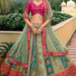 Indian_designer_lehenga_choli_with_stone_mirror_and_sequin_work_4 - LaVante Fashion