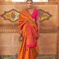 Traditional Banarasi Silk Saree with Rich Weave and Royal Appeal