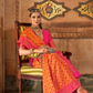 Traditional Banarasi Silk Saree with Rich Weave and Royal Appeal