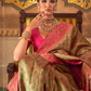Traditional Banarasi Silk Saree with Rich Weave and Royal Appeal
