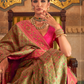 Traditional Banarasi Silk Saree with Rich Weave and Royal Appeal