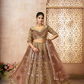 Elegant Wedding Lehenga with Floral Aari Embroidery & Banarasi Accents