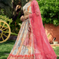 Digital Printed Lehenga Set with Sequins & Zari Embroidery