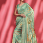 Trendy Digitally Printed Viscose Silk Saree with Designer Blouse