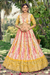 Digital Printed Lehenga Set with Sequins & Zari Embroidery