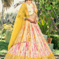 Digital Printed Lehenga Set with Sequins & Zari Embroidery