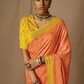 Soft Brasso Floral Printed Saree with Graceful Drape and Lightweight