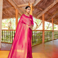 Kanjeevaram Handloom Silk Saree with Rich Traditional Weaving