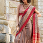 100% Pure Handloom Katan Silk Saree with Traditional Weaving - LaVante Fashion