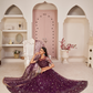 Elegant Embroidered Net Lehenga Set for Festive Occasions