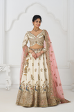 LAVANTEFASHIONAmazingwhiteEmbroideredzarisilkDesignerbridalLehenga_2 - LaVante Fashion
