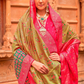 Banarasi P.V. Silk Saree with Elegant Patola Weaving Design - LaVante Fashion