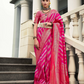Banarasi P.V. Silk Saree with Exclusive Weaving Jaal Design - LaVante Fashion