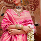 Banarasi P.V. Silk Saree with Exclusive Weaving Jaal Design - LaVante Fashion