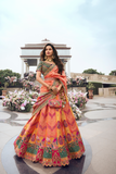 LAVANTEFASHIONBANARASISILKWITHZARKANCODDINGWORK_1 - LaVante Fashion