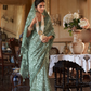 Graceful Bagru Cotton Saree with Dabu Zari Design