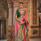 Elegant Banarasi Silk Saree with Striking Contrast Border