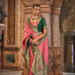 Elegant Banarasi Silk Saree with Striking Contrast Border