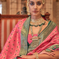 Elegant Banarasi Silk Saree with Striking Contrast Border