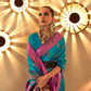 Chaap Handloom Weaving Silk Banarasi Saree with Traditional Charm