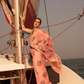 Chinon Nylon Saree with Elegant Handloom Weaving Design