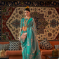 Elegant Art Silk Saree with Copper Zari Handloom Weaving