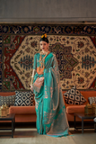 LAVANTEFASHIONCOPPERZARIHANDLOOMWEAVING_1 - LaVante Fashion
