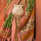Graceful Patola Print Saree Set in Soft Cotton Silk Fabric