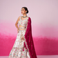 Georgette Moti And Sequins Embroidery Bridal Lehenga Choli Dupatta