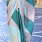 Digital Print Satin Crepe Saree with Soft Glossy Drape