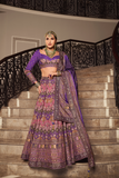 LAVANTEFASHIONDesignerEmbroideredSilkSequinsLehengaCholi_33 - LaVante Fashion