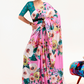 Casual Wear Satin Silk Saree with Smooth Finish