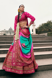 LAVANTEFASHIONEBROIDEREDBANARASISILKLEHENGA_24 - LaVante Fashion