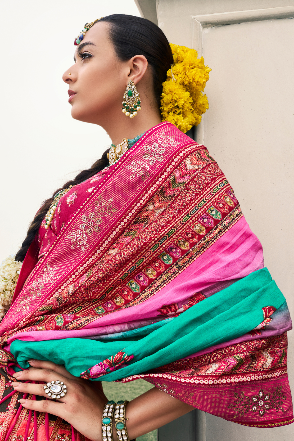 Premium Magenta Silk Lehenga Choli - LaVante Fashion