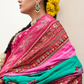 Lehenga Choli de seda de diseñador en color azul turquesa, lista para usar, con brillo y detalles de espejo