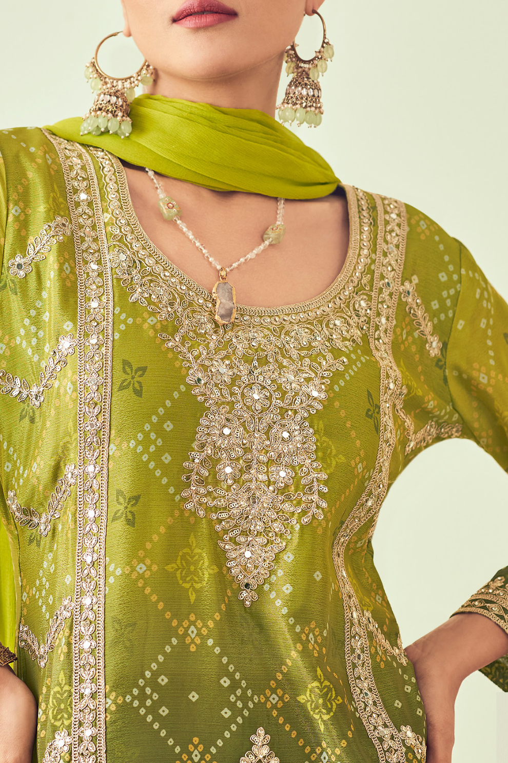 Lehenga Choli de seda de diseñador en color azul turquesa, lista para usar, con brillo y detalles de espejo