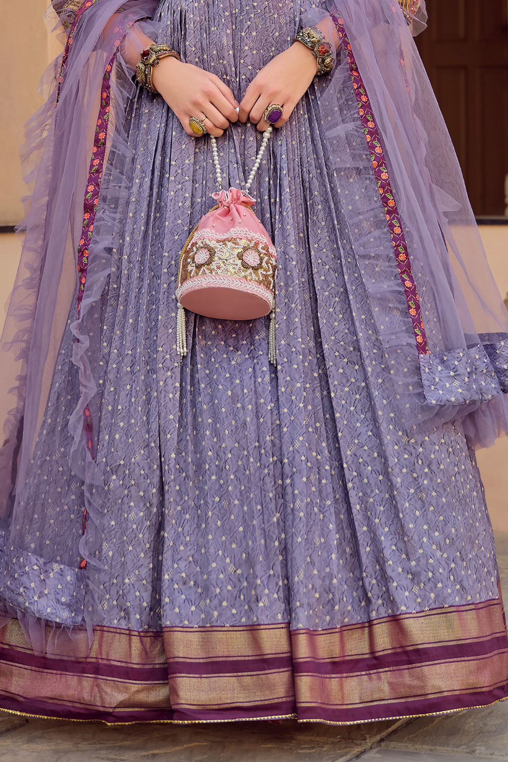 Lehenga Choli de seda de diseñador en color azul turquesa, lista para usar, con brillo y detalles de espejo